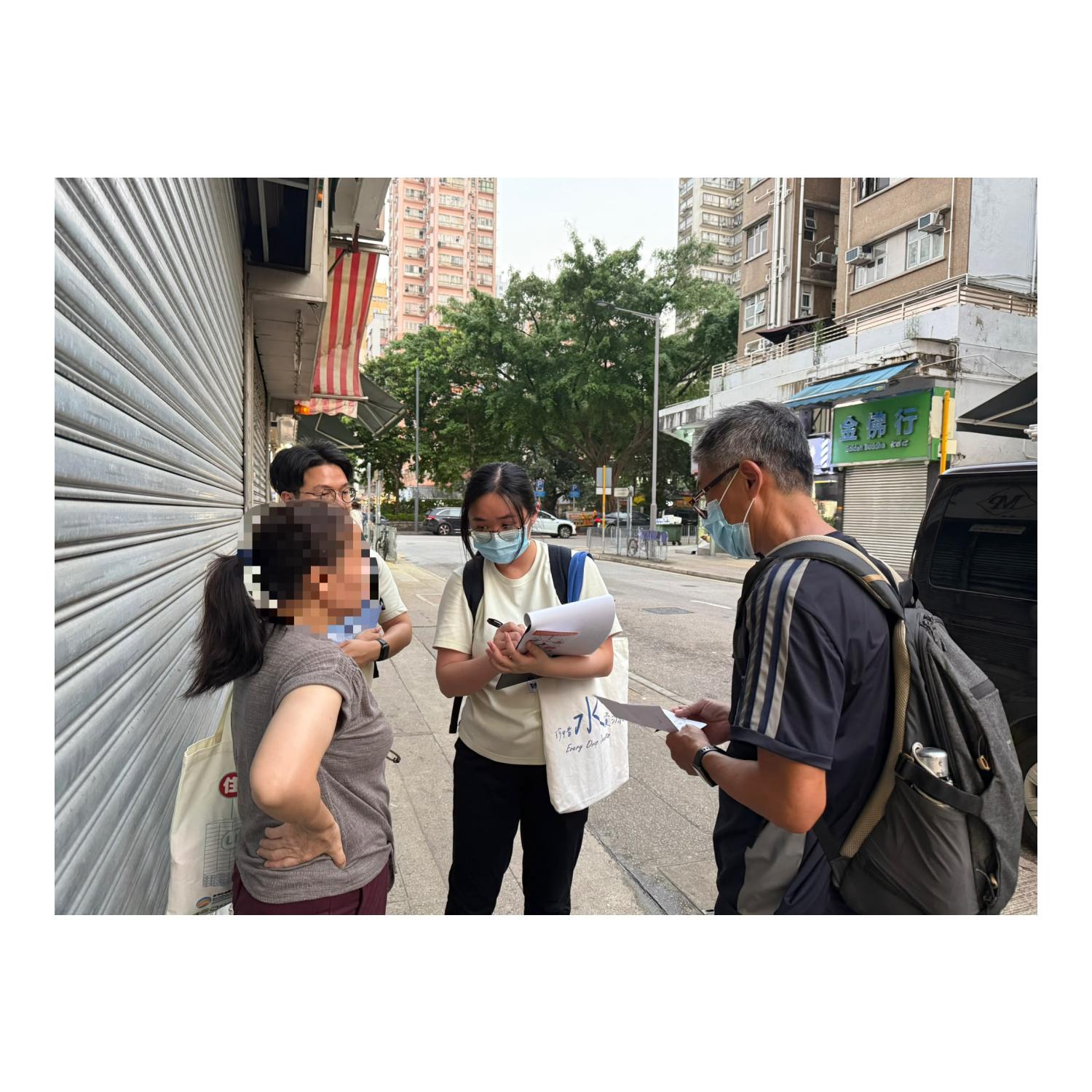 「劏房」戶物資派發與探訪行動(元朗區)